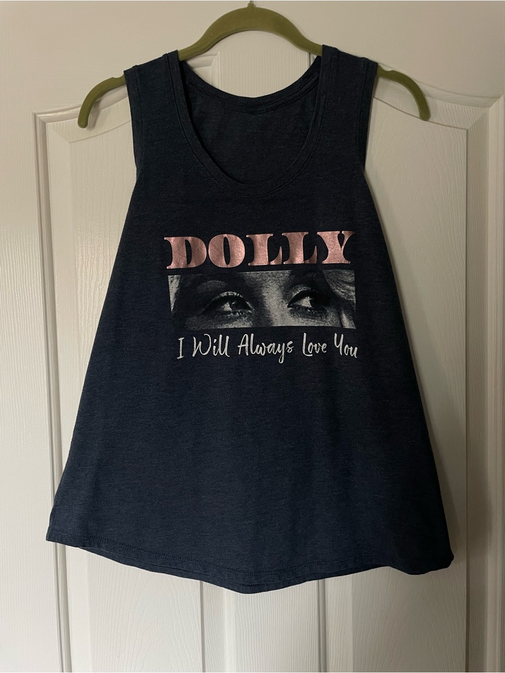 Dolly Parton “I Will Always Love You” Tank Top Women’s Large Dollywood